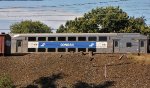 NJT 7681 "Conrail" banner